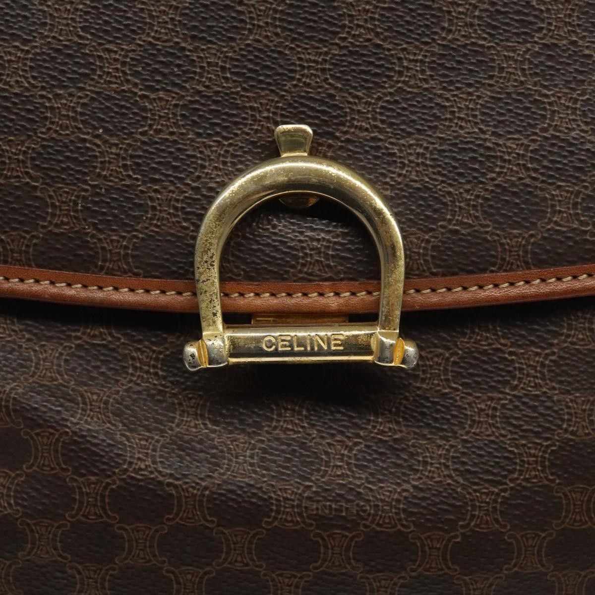 Celine Celine Macadam Handbag Macadam with leather Size ONE SIZE - 12 Thumbnail