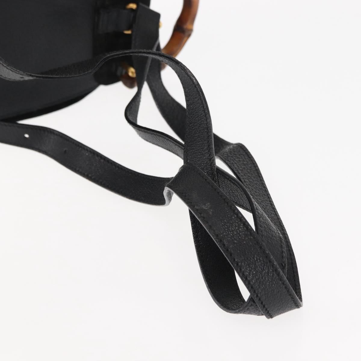 Gucci Gucci Vintage Bamboo Backpack Suede Size ONE SIZE - 14 Thumbnail