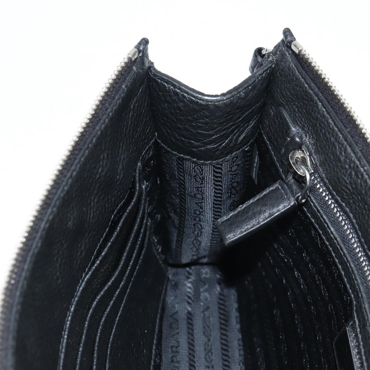 Prada Prada Wristlet Zip Clutch Vitello Daino Size ONE SIZE - 21 Thumbnail