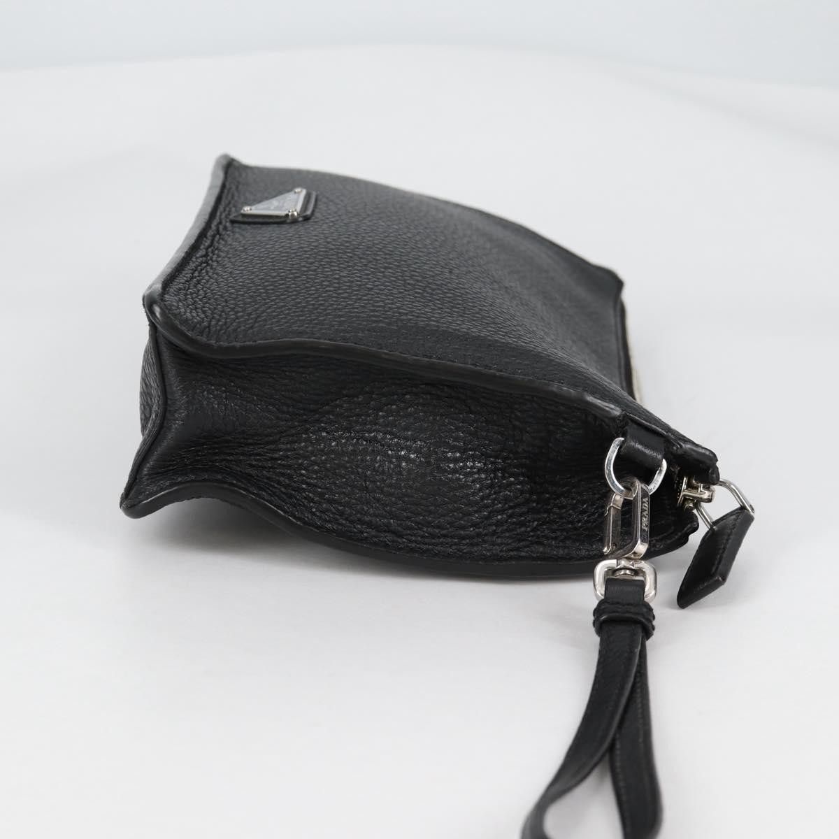 Prada Prada Wristlet Zip Clutch Vitello Daino Size ONE SIZE - 4 Thumbnail