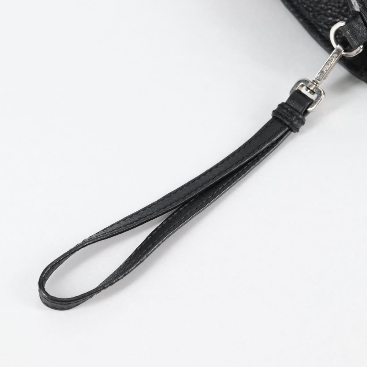 Prada Prada Wristlet Zip Clutch Vitello Daino Size ONE SIZE - 8 Thumbnail