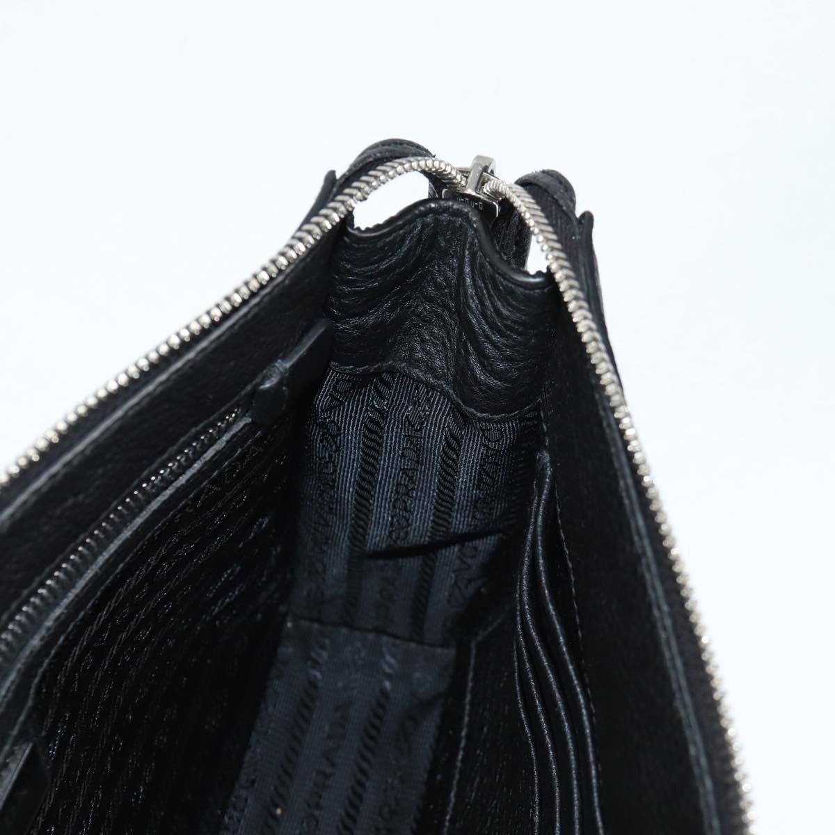 Prada Prada Wristlet Zip Clutch Vitello Daino Size ONE SIZE - 20 Thumbnail