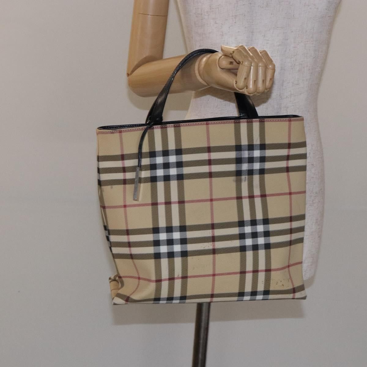 Burberry Burberry Nova Check Tote canvas check pattern Size ONE SIZE - 13 Thumbnail