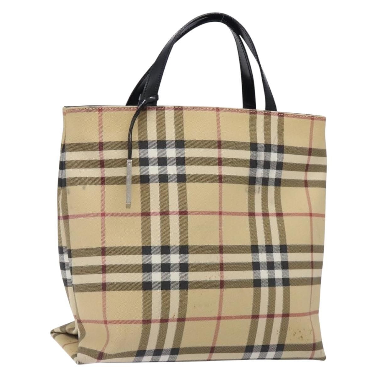 Burberry Burberry Nova Check Tote canvas check pattern Size ONE SIZE - 18 Thumbnail