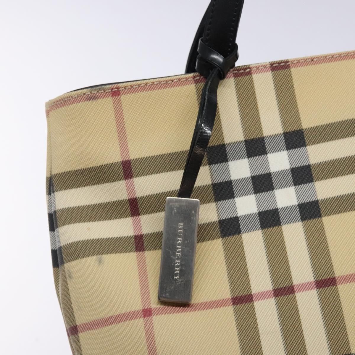 Burberry Burberry Nova Check Tote canvas check pattern Size ONE SIZE - 12 Thumbnail
