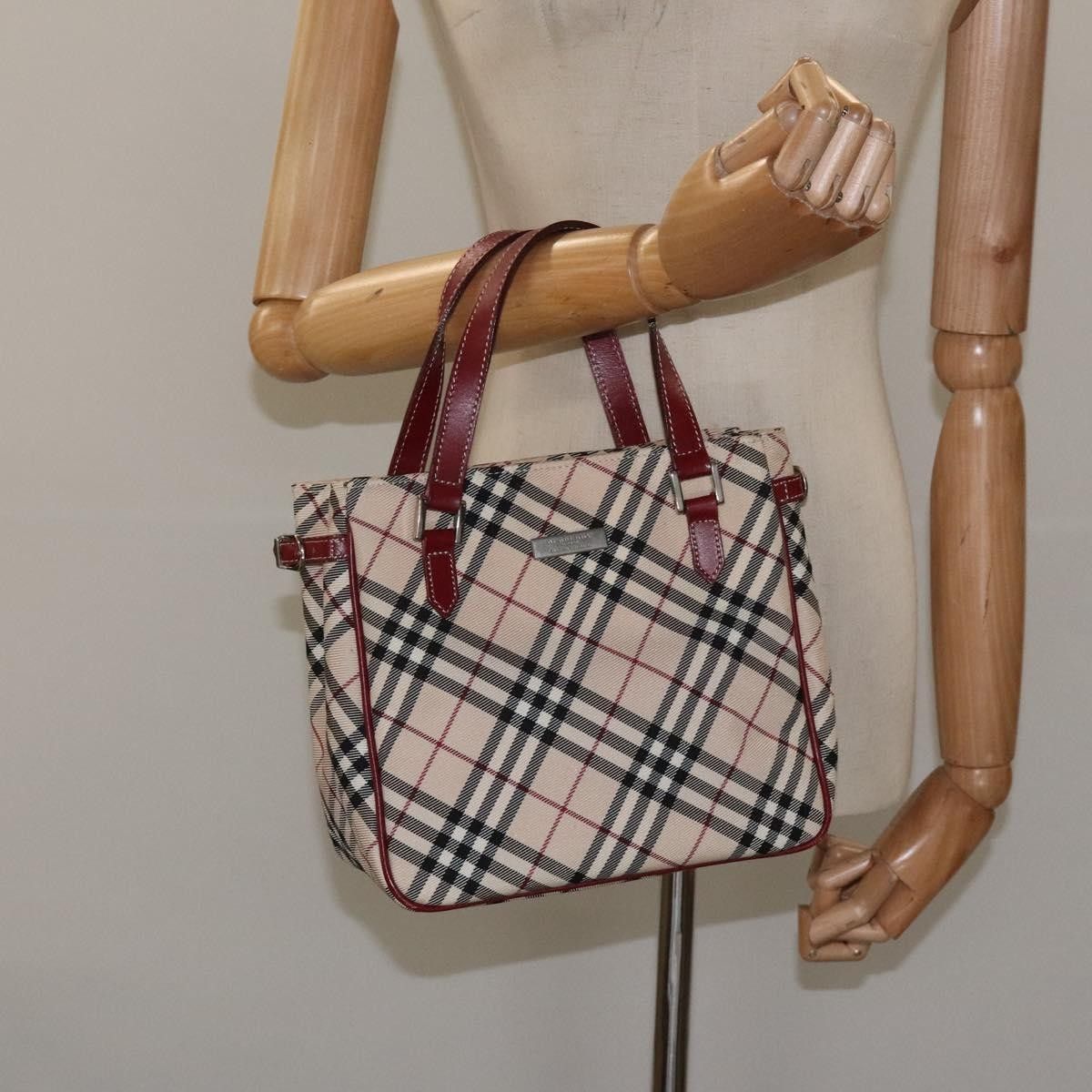 Burberry Burberry Nova Check Tote Nylon Size ONE SIZE - 12 Thumbnail