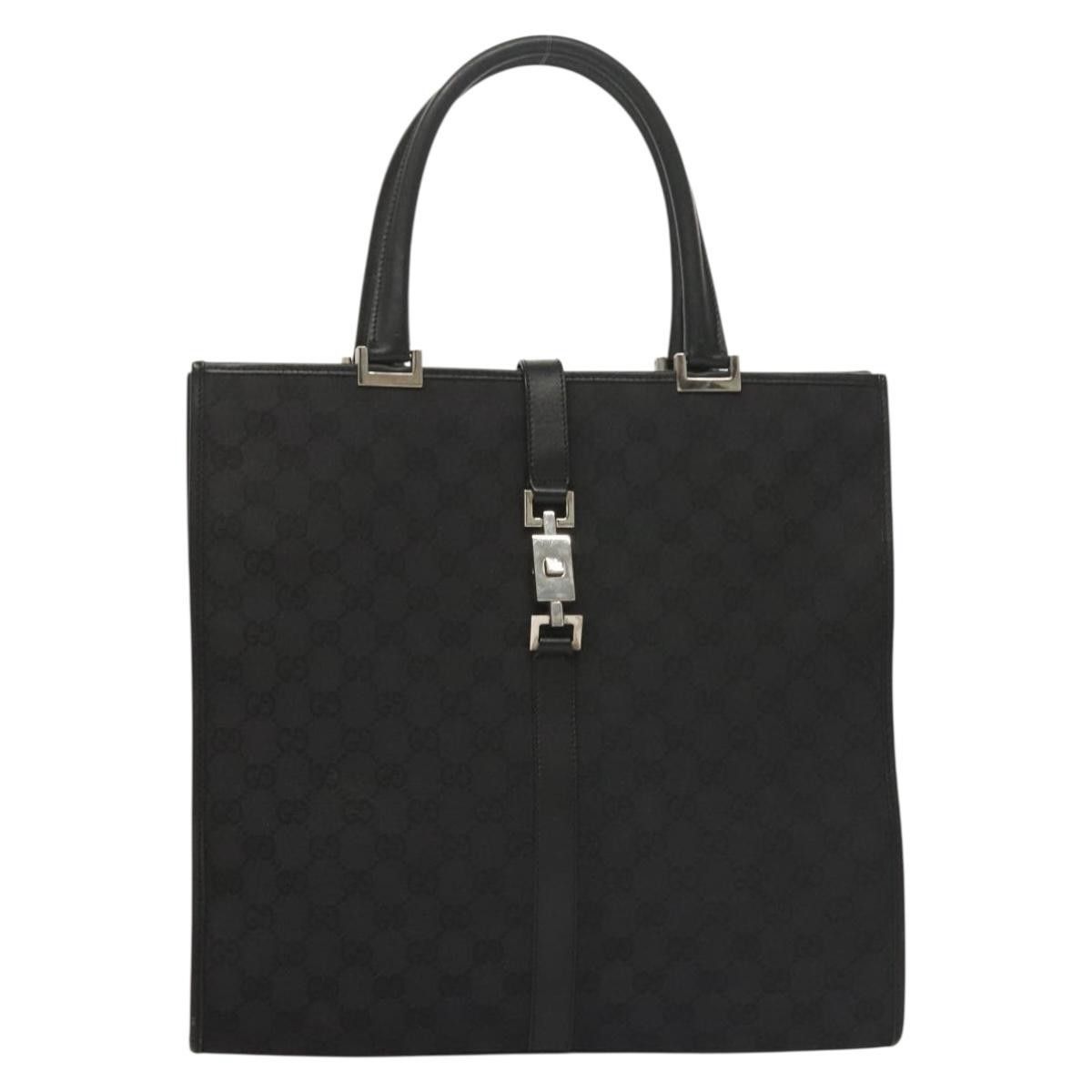 Gucci Gucci Vintage Jackie Tote Canvas, Leather Size ONE SIZE - 18 Thumbnail