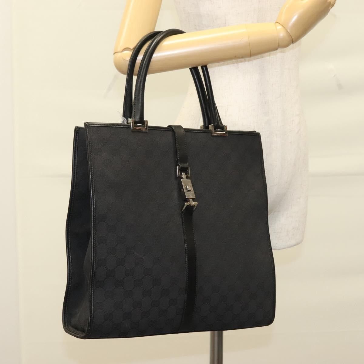 Gucci Gucci Vintage Jackie Tote Canvas, Leather Size ONE SIZE - 14 Thumbnail