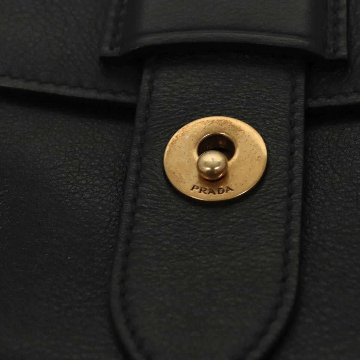 Prada Prada Turnlock Flap Crossbody Bag Leather Size ONE SIZE - 12 Thumbnail