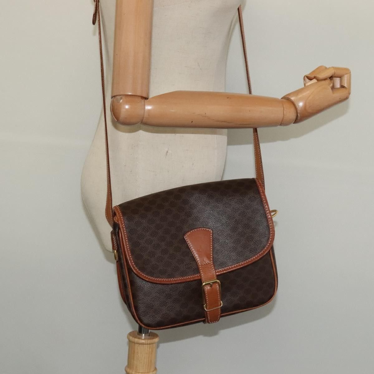 Celine Celine Macadam Shoulder Bag PVC Leather Size ONE SIZE - 14 Thumbnail