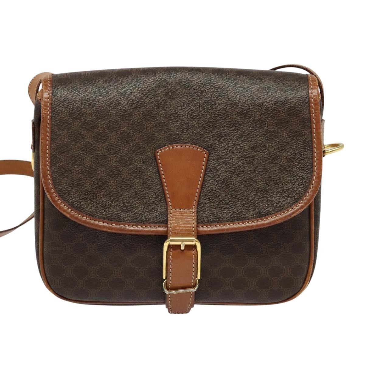 Celine Celine Macadam Shoulder Bag PVC Leather Size ONE SIZE - 18 Thumbnail
