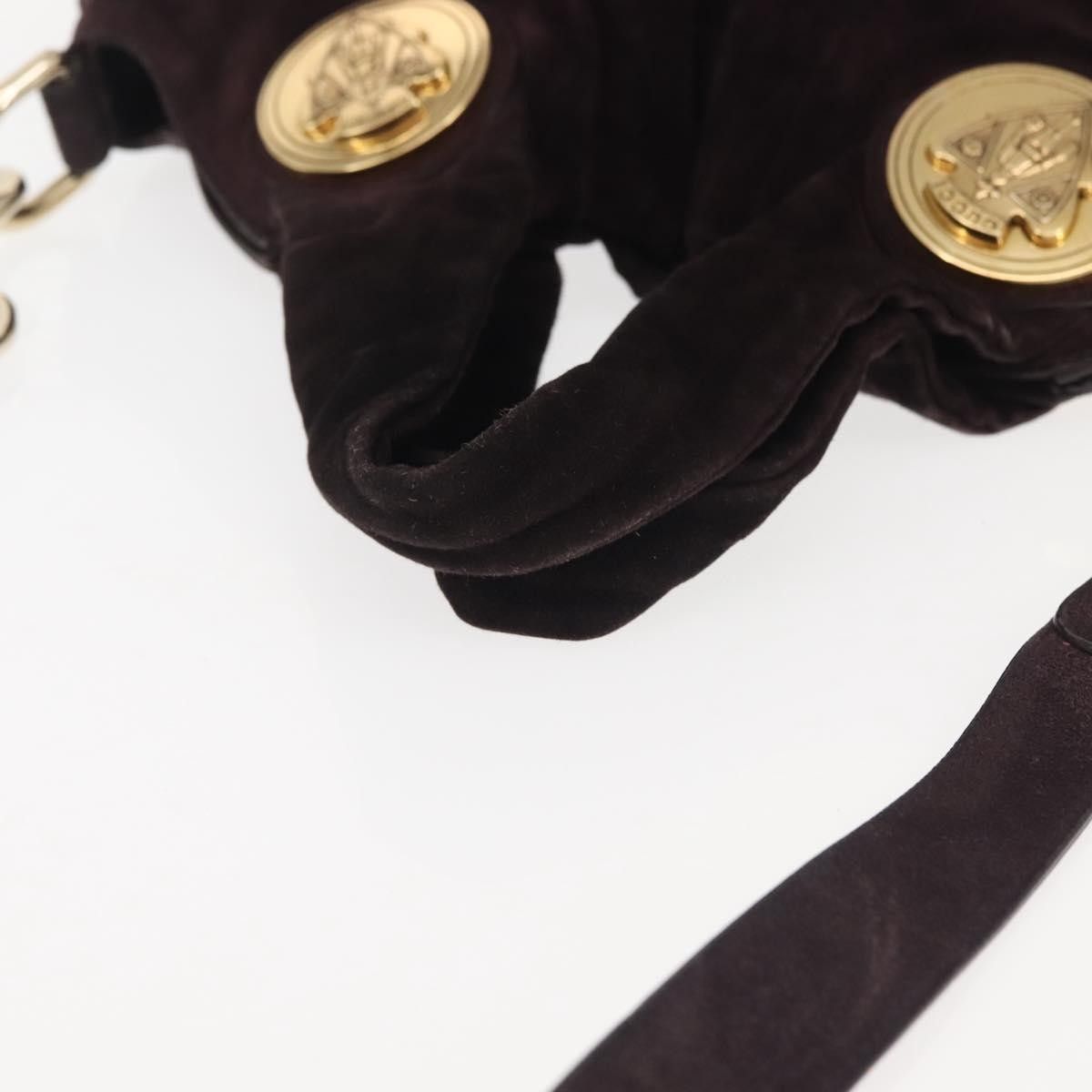 Gucci Gucci Hysteria Convertible Top Handle Bag Suede Size ONE SIZE - 14 Thumbnail