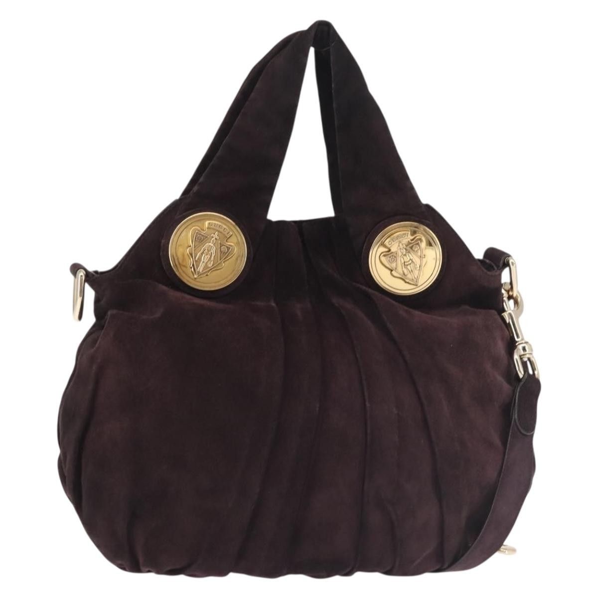 Gucci Gucci Hysteria Convertible Top Handle Bag Suede Size ONE SIZE - 3 Thumbnail