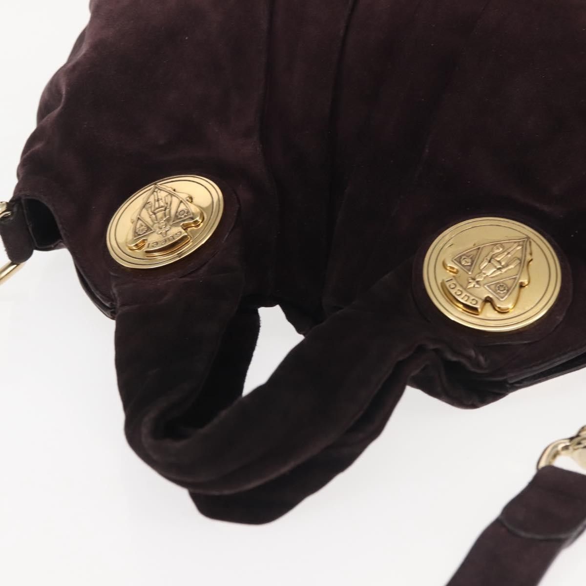 Gucci Gucci Hysteria Convertible Top Handle Bag Suede Size ONE SIZE - 13 Thumbnail