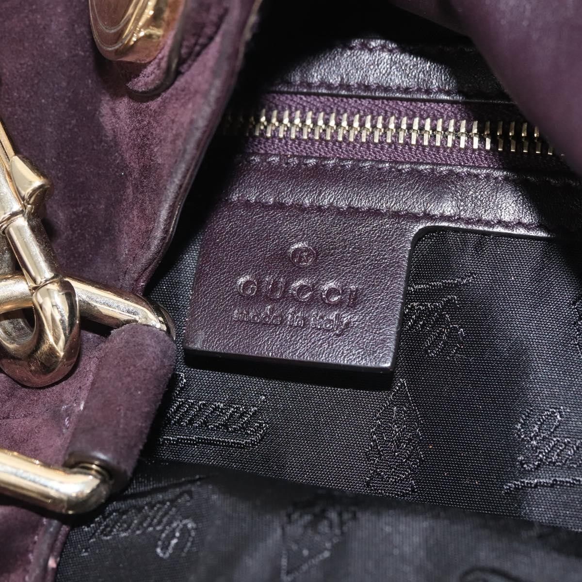 Gucci Gucci Hysteria Convertible Top Handle Bag Suede Size ONE SIZE - 8 Thumbnail