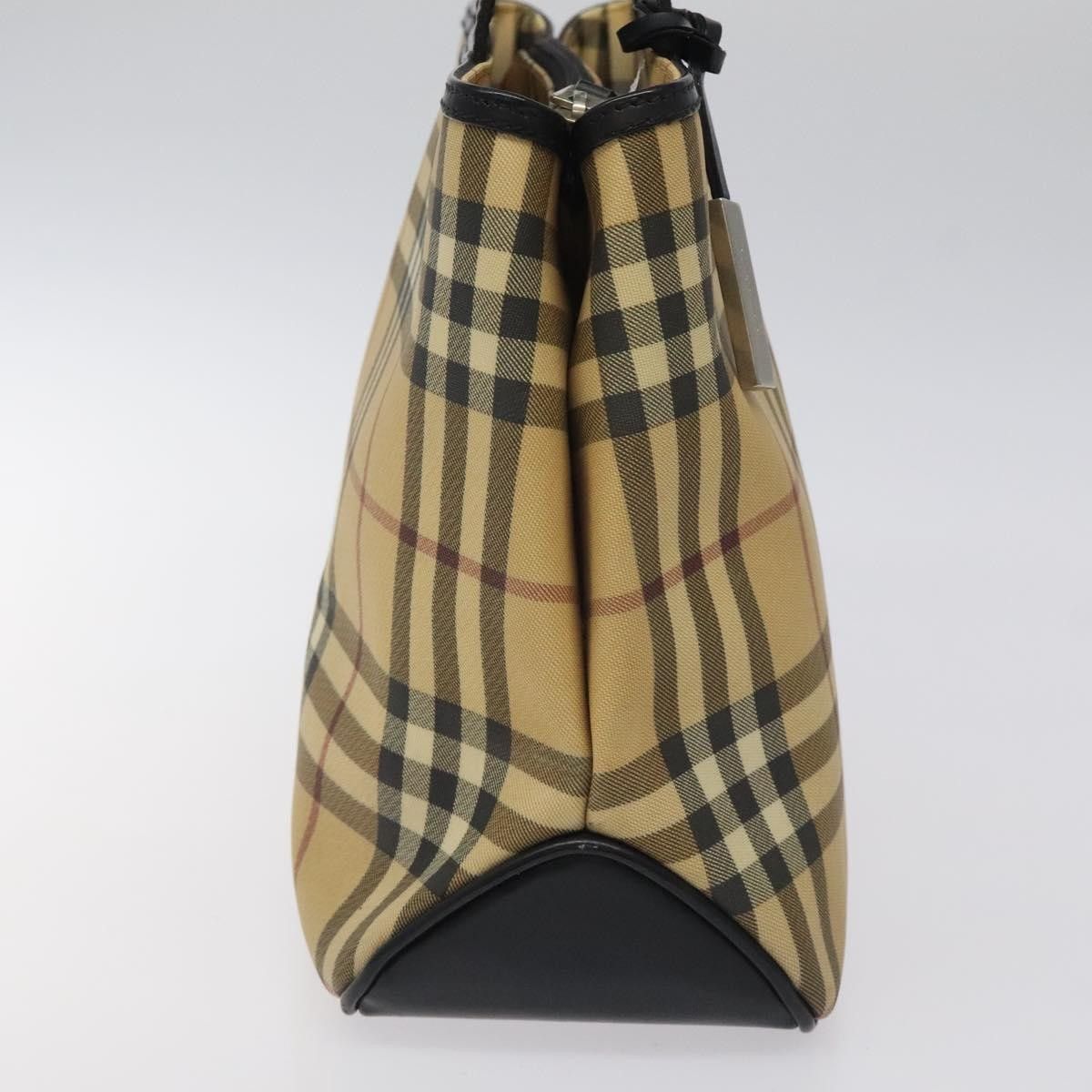 Burberry Burberry Nova Check Tote Canvas and Leather Size ONE SIZE - 3 Thumbnail