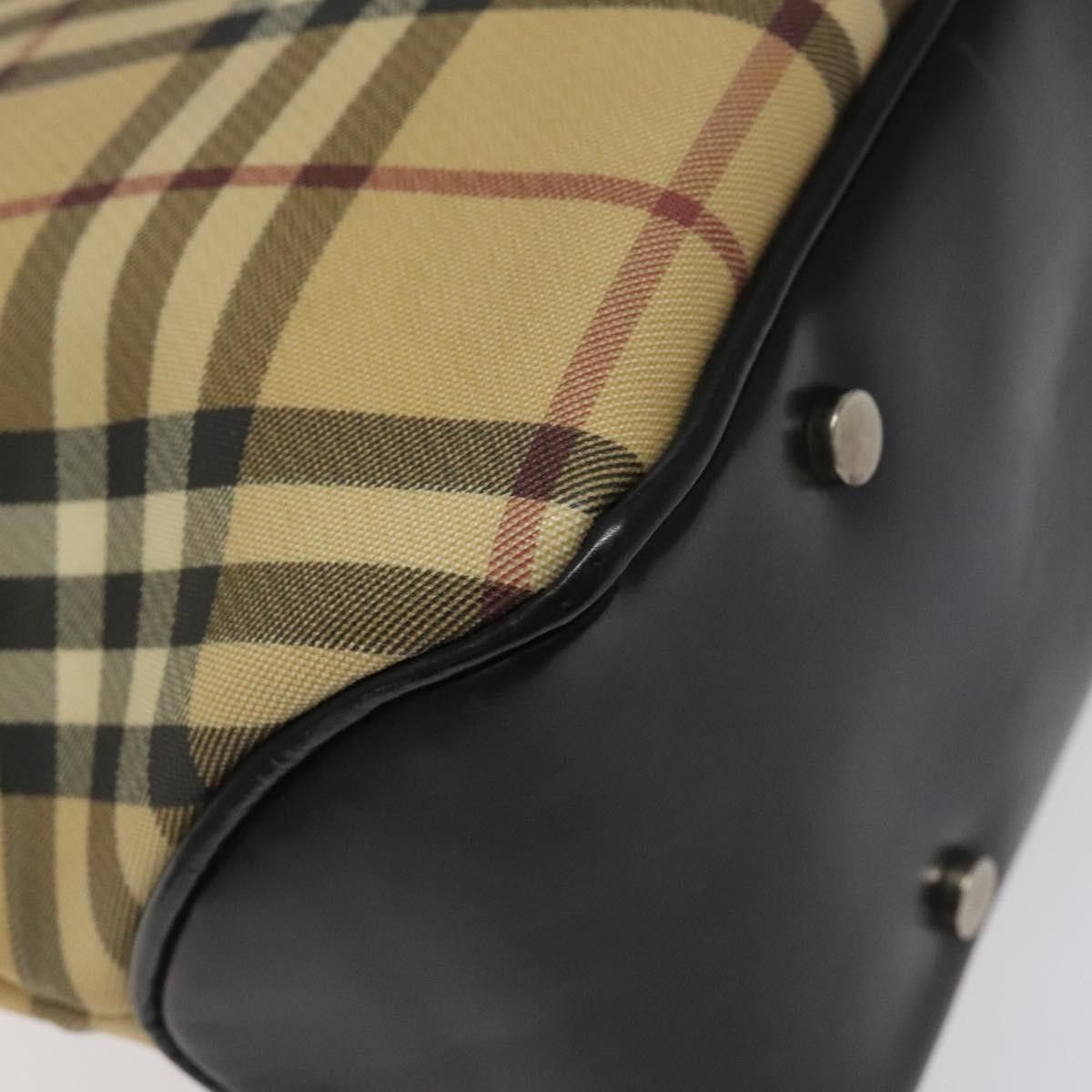 Burberry Burberry Nova Check Tote Canvas and Leather Size ONE SIZE - 11 Thumbnail