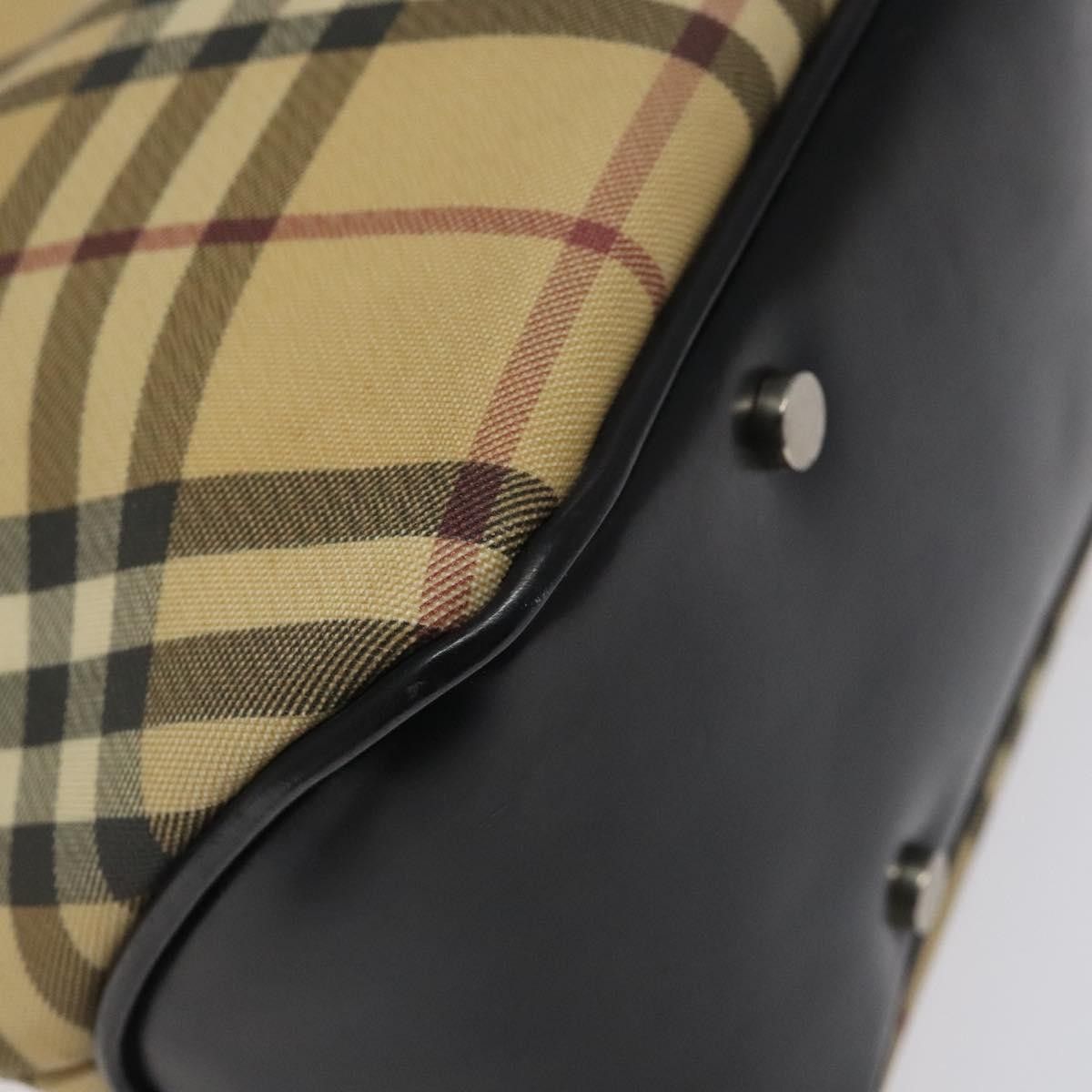 Burberry Burberry Nova Check Tote Canvas and Leather Size ONE SIZE - 9 Thumbnail