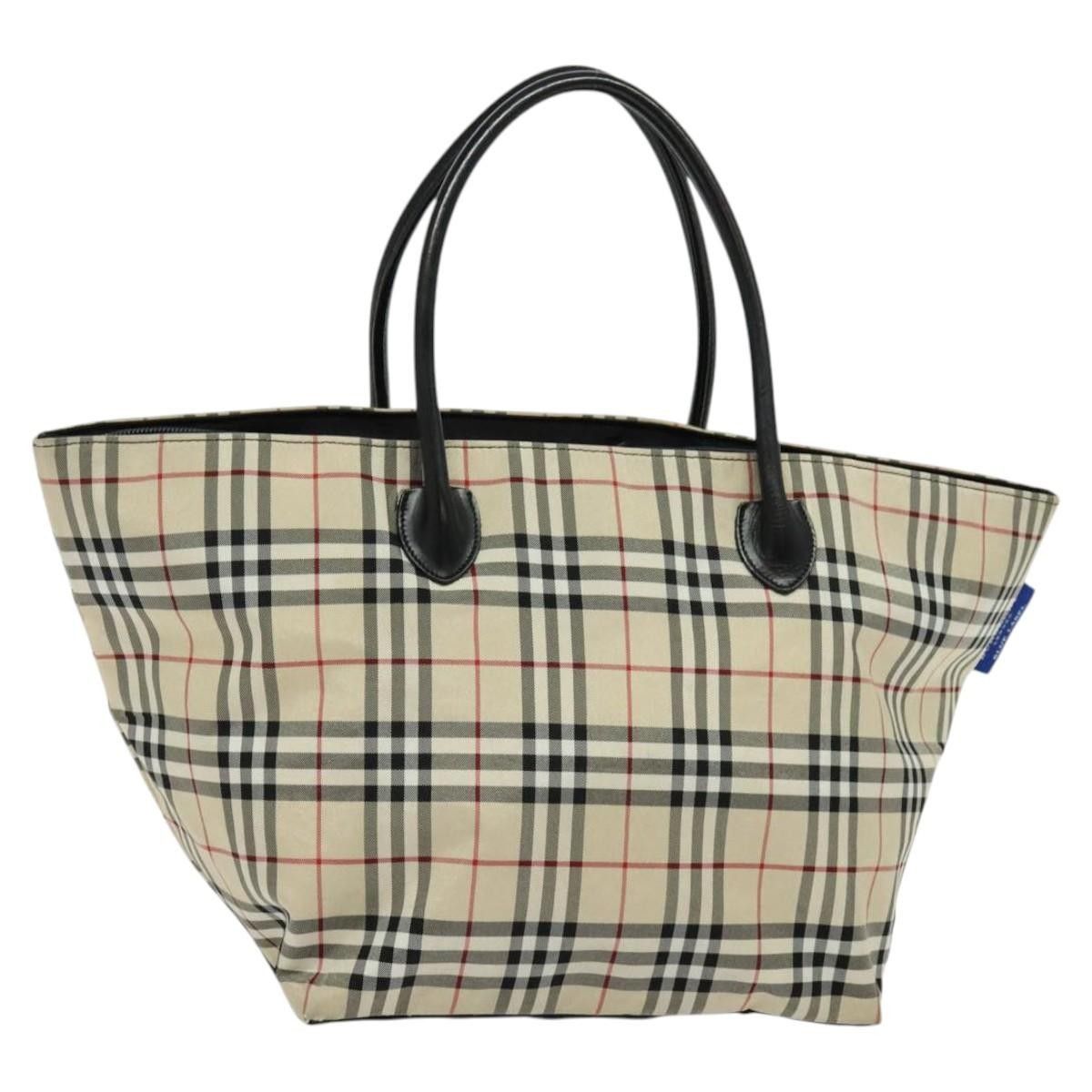 Burberry Burberry Nova Check Tote Nylon Size ONE SIZE - 16 Thumbnail