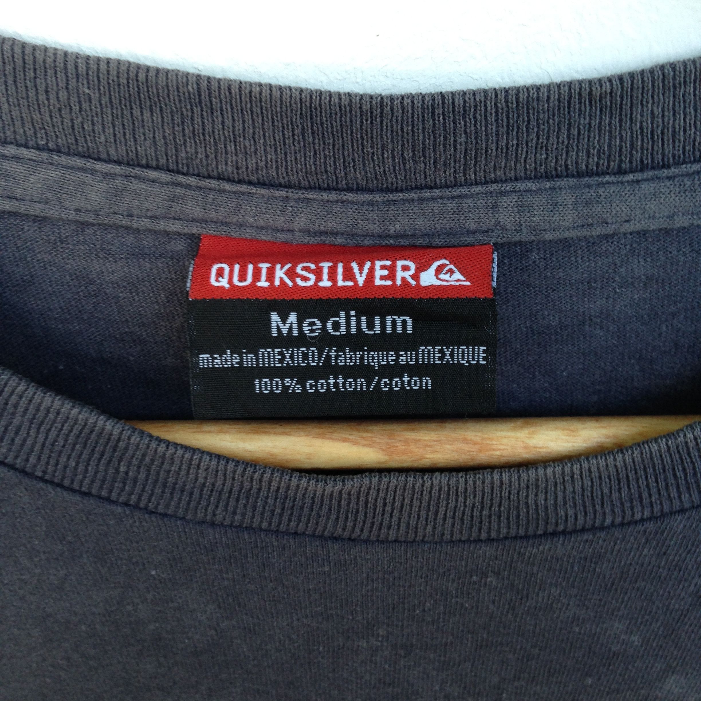 Quiksilver Quick Silver Spell out T-shirtt Size US M / EU 48-50 / 2 - 4 Thumbnail