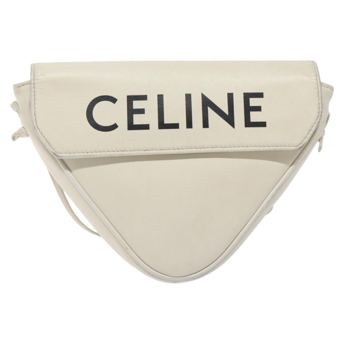 Celine Celine Triangle Bag Leather Size ONE SIZE - 17 Thumbnail