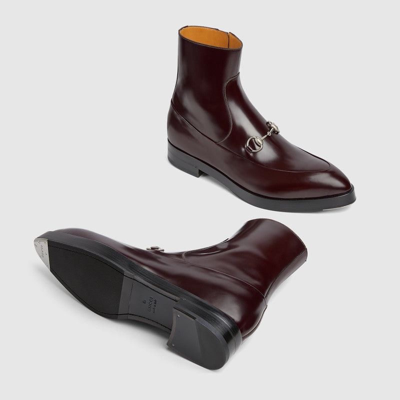 Gucci Gucci Horsebit Ankle Boots SIZE 9 Size ONE SIZE - 4 Thumbnail