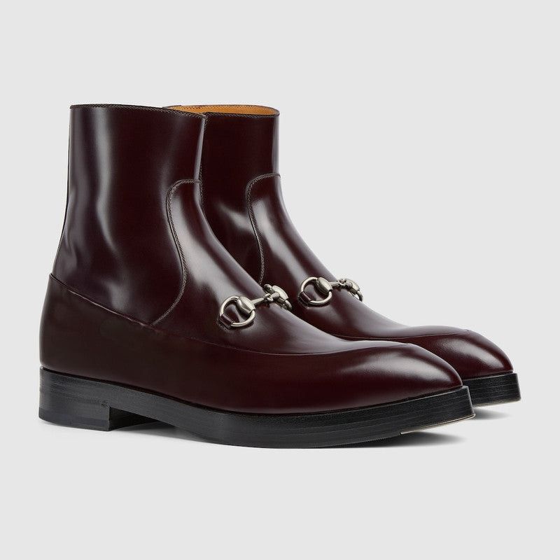 Gucci Gucci Horsebit Ankle Boots SIZE 9 Size ONE SIZE - 2 Thumbnail