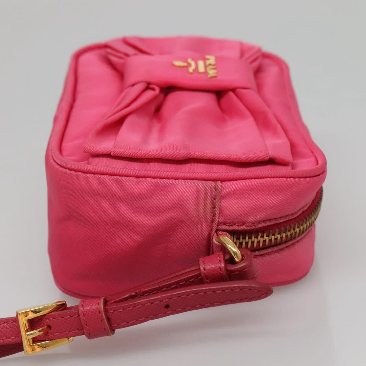 Prada Prada Bow Camera Crossbody Bag Tessuto Size ONE SIZE - 4 Thumbnail