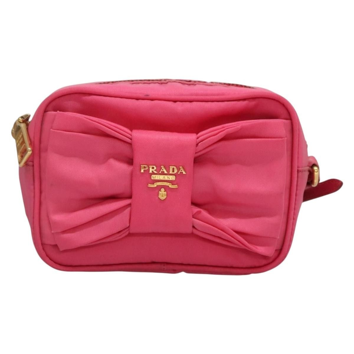 Prada Prada Bow Camera Crossbody Bag Tessuto Size ONE SIZE - 19 Thumbnail