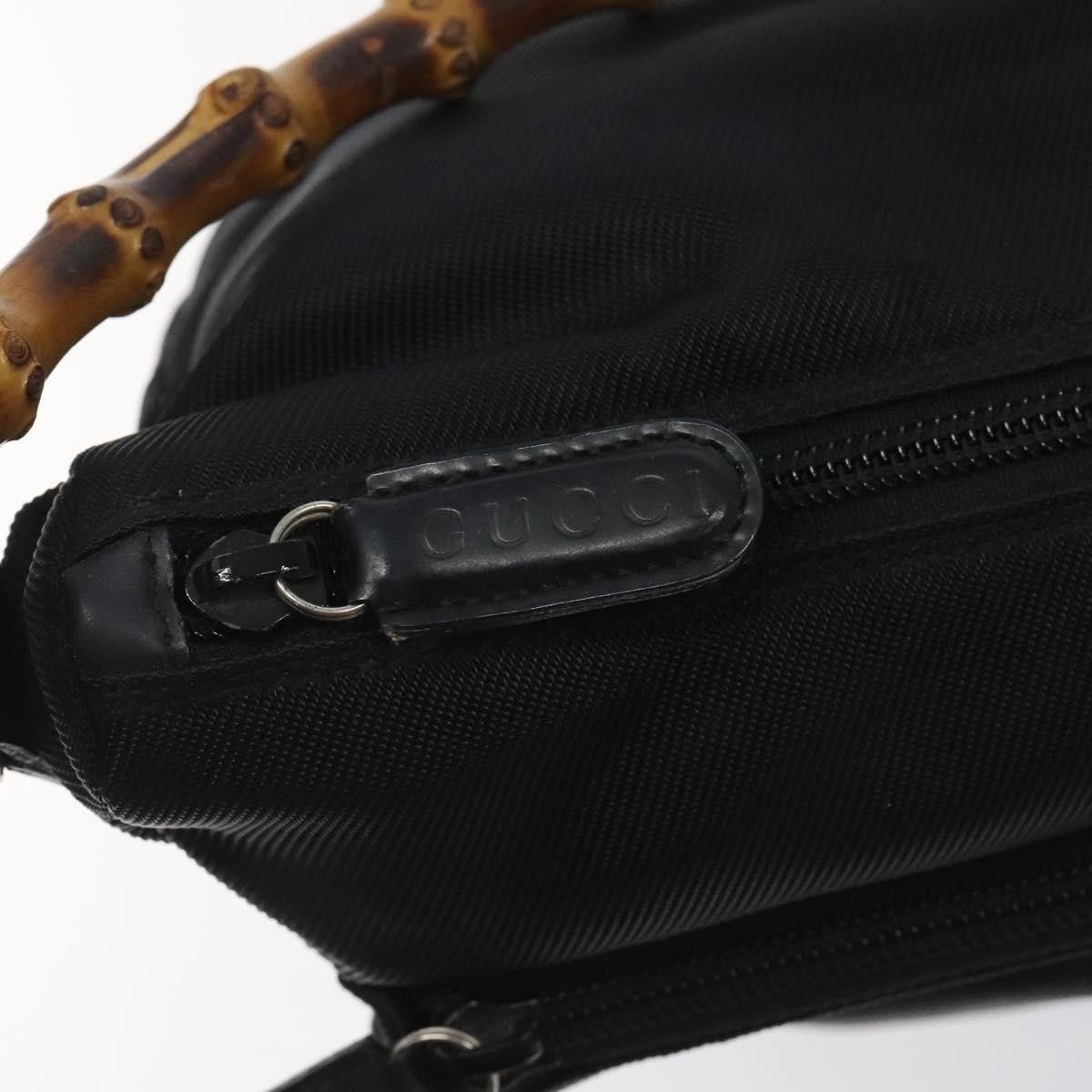 Gucci Gucci Vintage Bamboo Shoulder Bag Nylon Size ONE SIZE - 13 Thumbnail