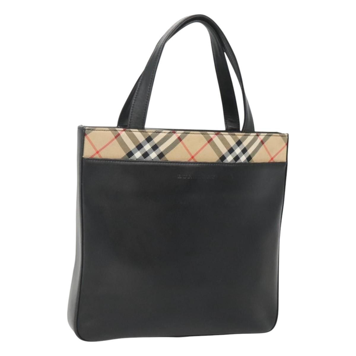 Burberry Burberry Nova Check Tote Canvas and Leather Size ONE SIZE - 17 Thumbnail