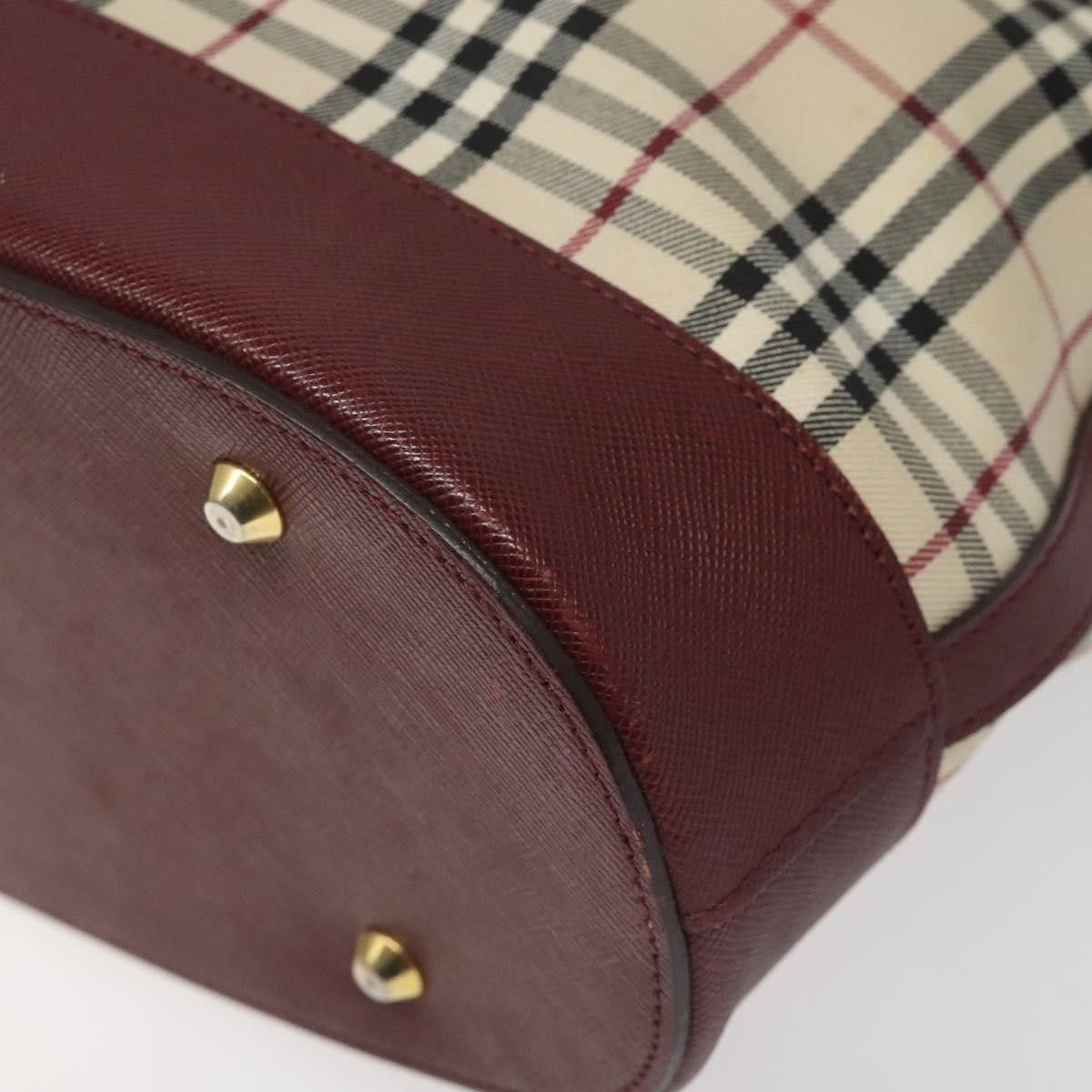 Burberry Burberry Nova Check Tote Canvas and Leather Size ONE SIZE - 10 Thumbnail
