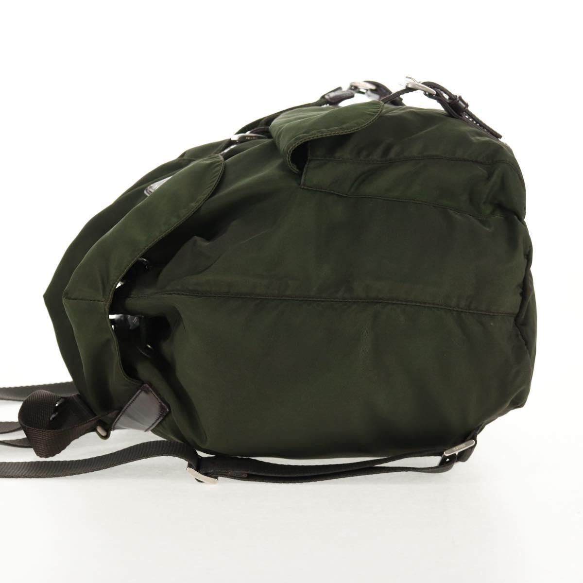 Prada Prada Double Front Pocket Backpack Tessuto Size ONE SIZE - 3 Thumbnail