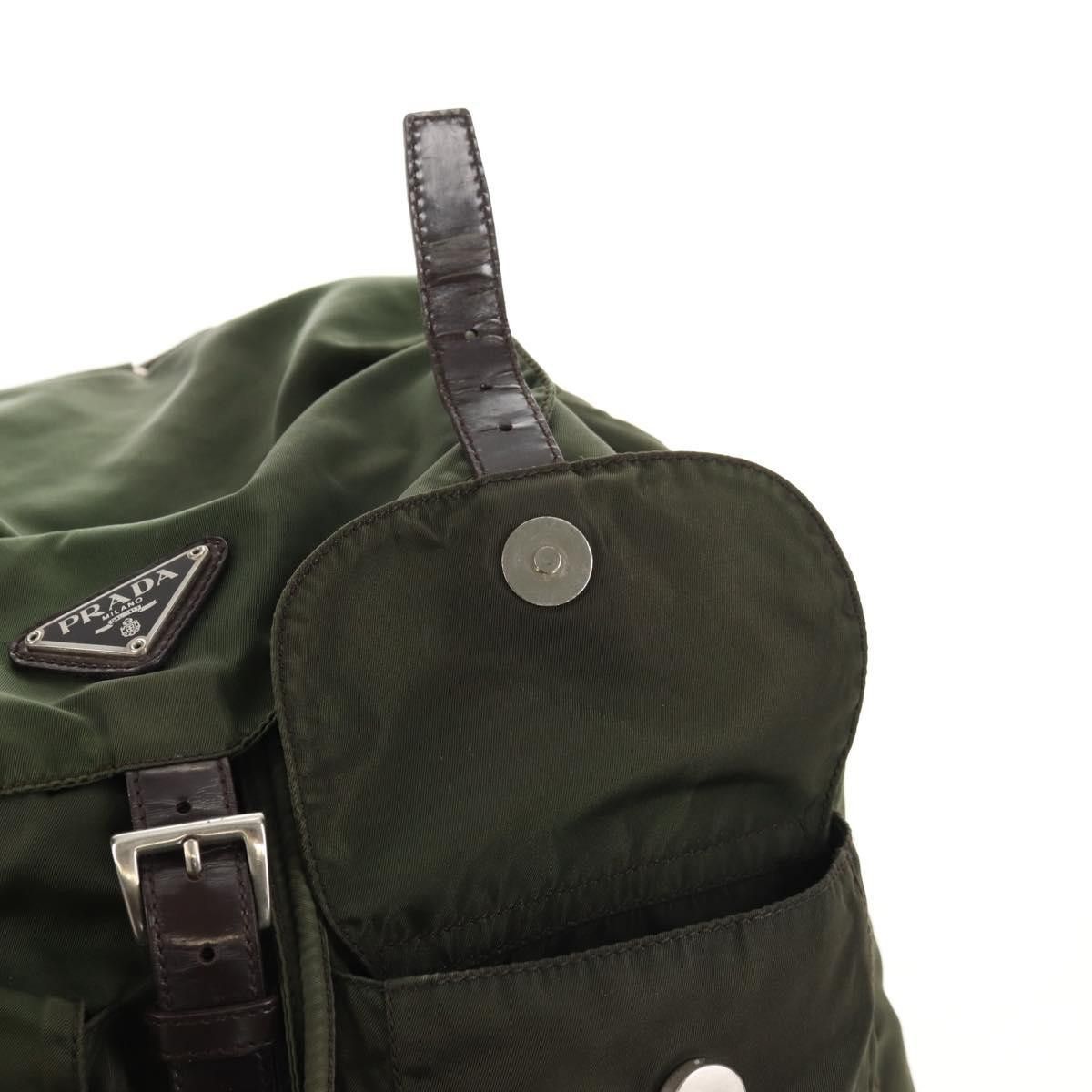 Prada Prada Double Front Pocket Backpack Tessuto Size ONE SIZE - 19 Thumbnail