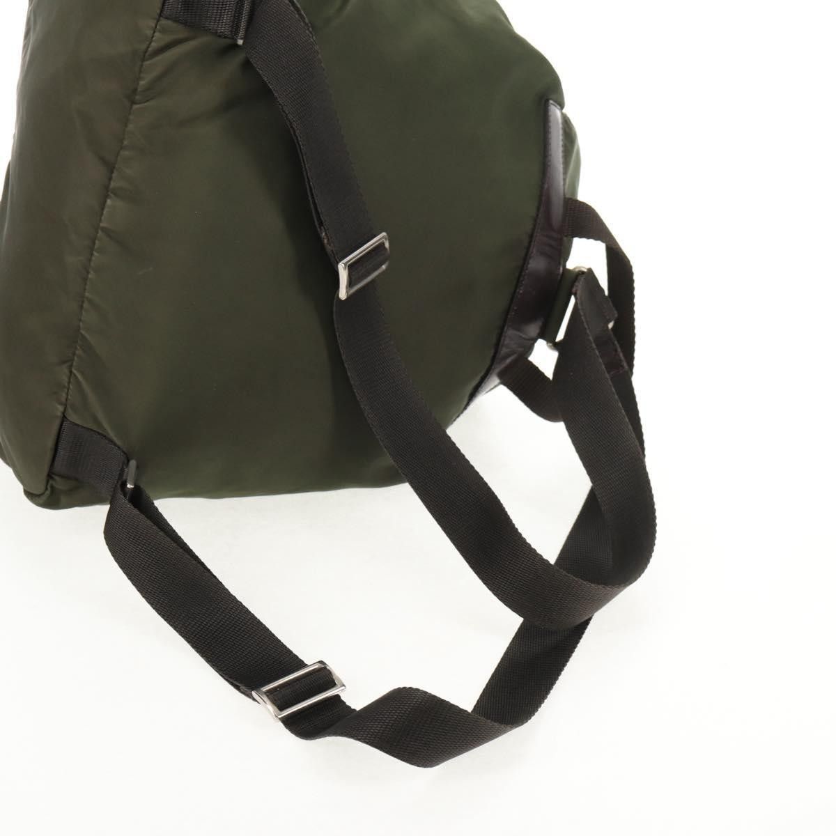 Prada Prada Double Front Pocket Backpack Tessuto Size ONE SIZE - 7 Thumbnail