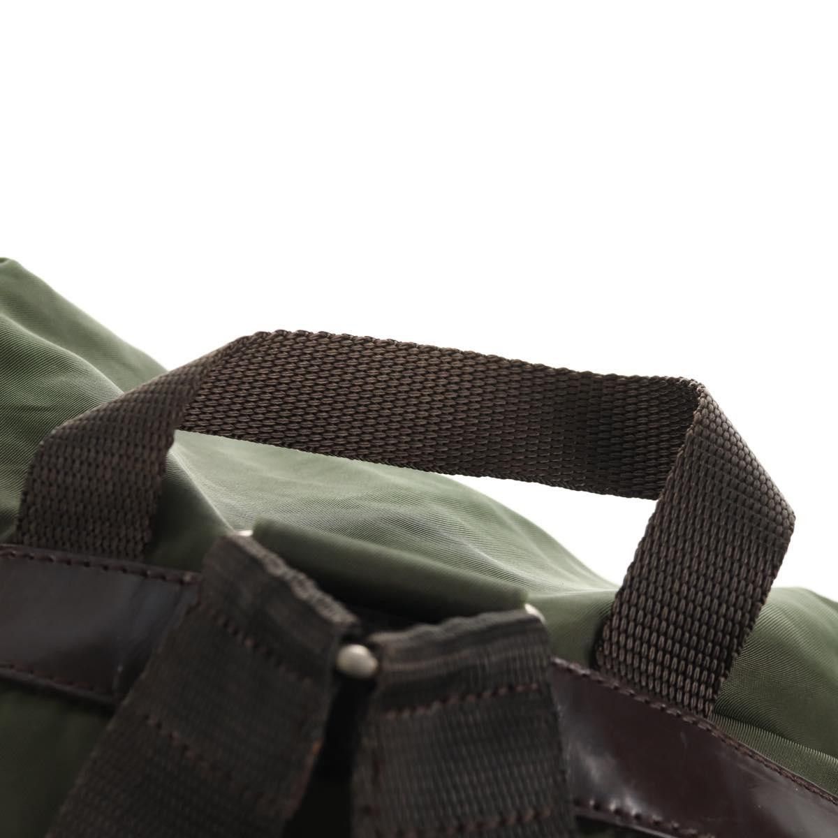 Prada Prada Double Front Pocket Backpack Tessuto Size ONE SIZE - 12 Thumbnail