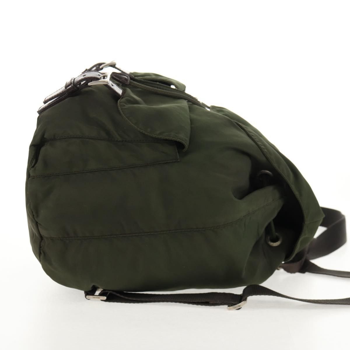 Prada Prada Double Front Pocket Backpack Tessuto Size ONE SIZE - 4 Thumbnail