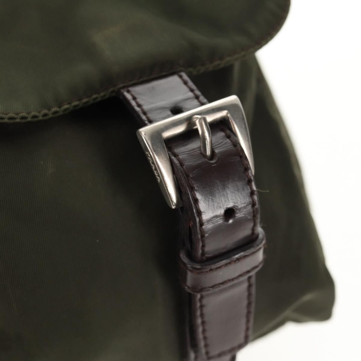 Prada Prada Double Front Pocket Backpack Tessuto Size ONE SIZE - 13 Thumbnail