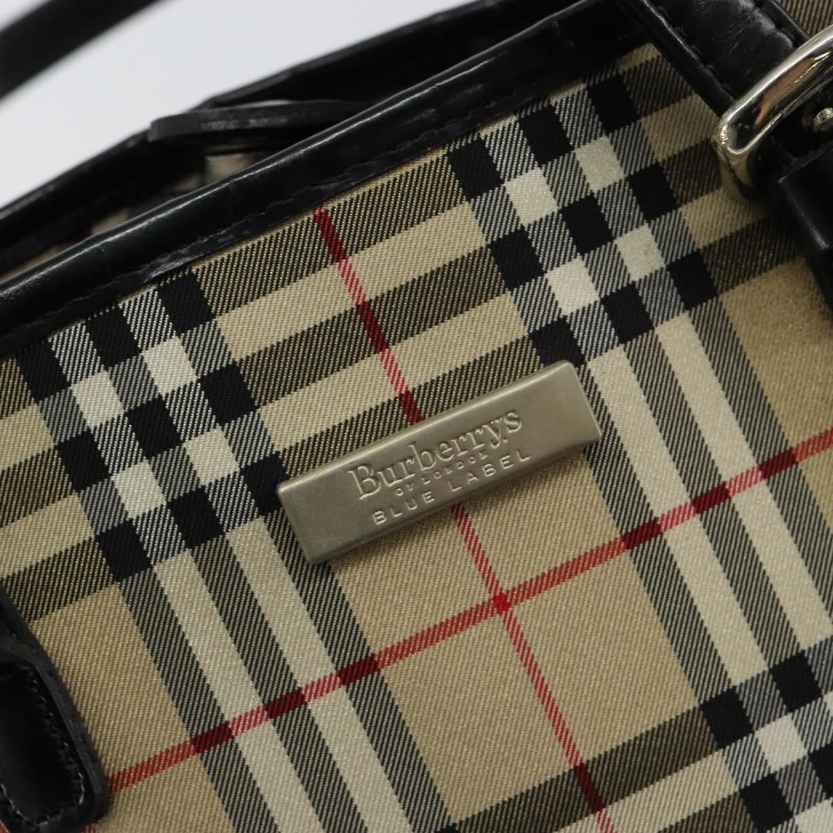 Burberry Burberry Nova Check Tote Canvas and Leather Size ONE SIZE - 11 Thumbnail
