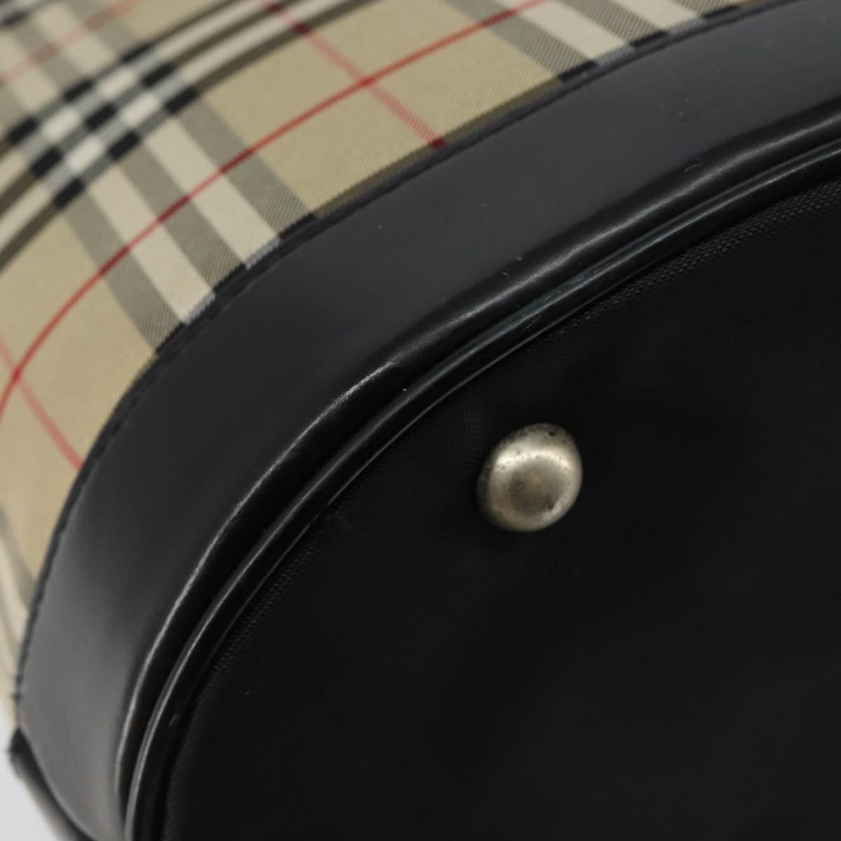 Burberry Burberry Nova Check Tote Canvas and Leather Size ONE SIZE - 9 Thumbnail