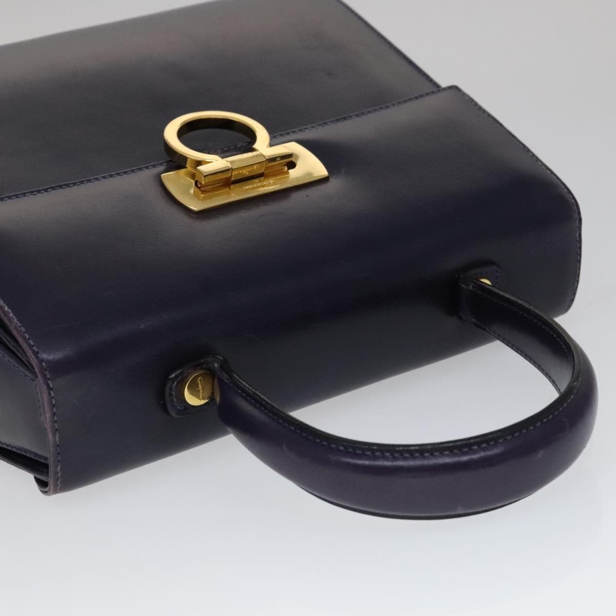 Salvatore Ferragamo Salvatore Ferragamo Gancini Convertible Top Handle Bag Leather Size ONE SIZE - 7 Thumbnail