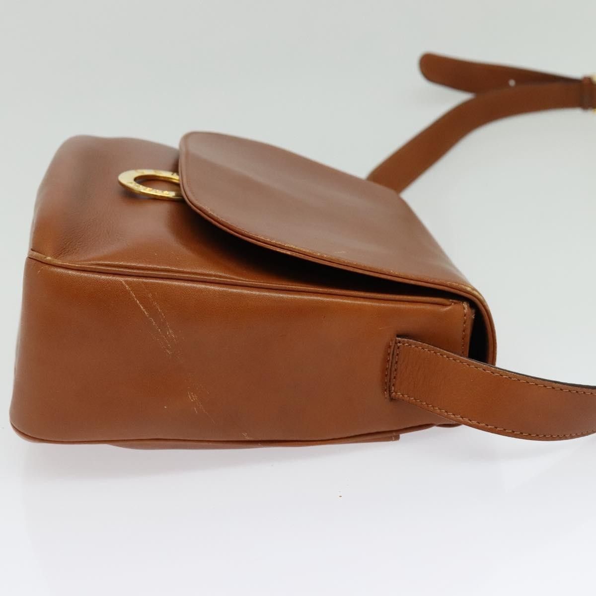 Celine Celine Vintage Circle Logo Crossbody Bag Leather Size ONE SIZE - 4 Thumbnail