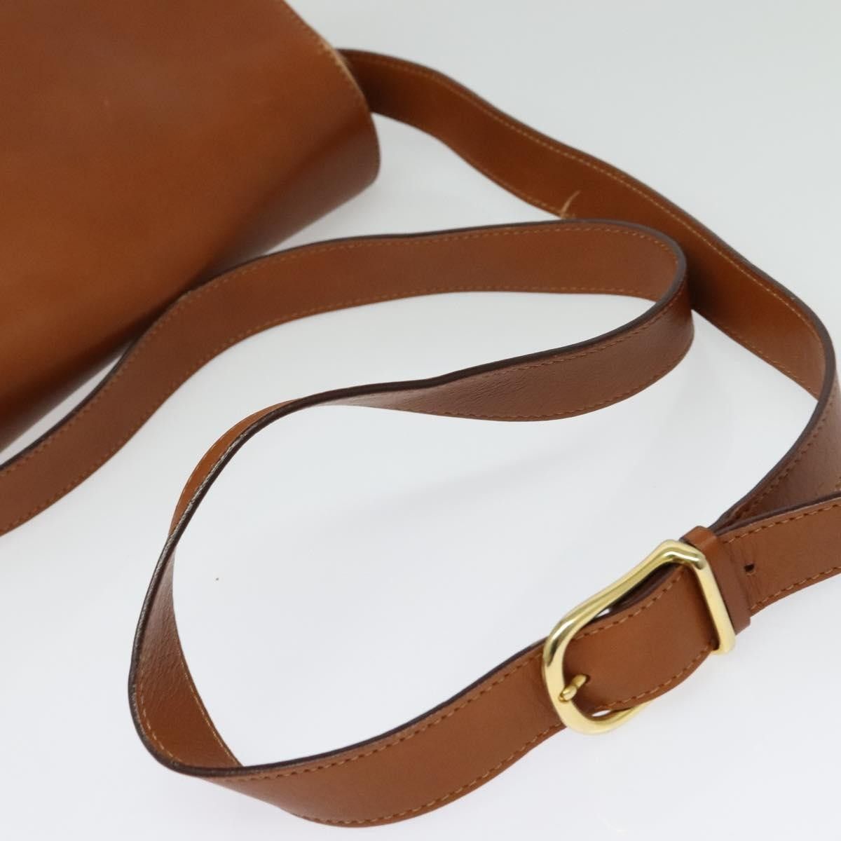 Celine Celine Vintage Circle Logo Crossbody Bag Leather Size ONE SIZE - 7 Thumbnail