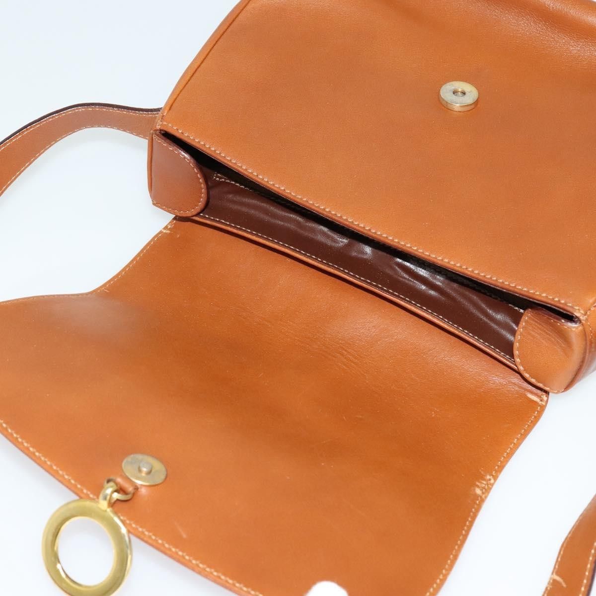 Celine Celine Vintage Circle Logo Crossbody Bag Leather Size ONE SIZE - 19 Thumbnail