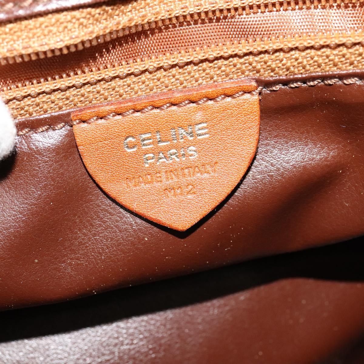 Celine Celine Vintage Circle Logo Crossbody Bag Leather Size ONE SIZE - 6 Thumbnail