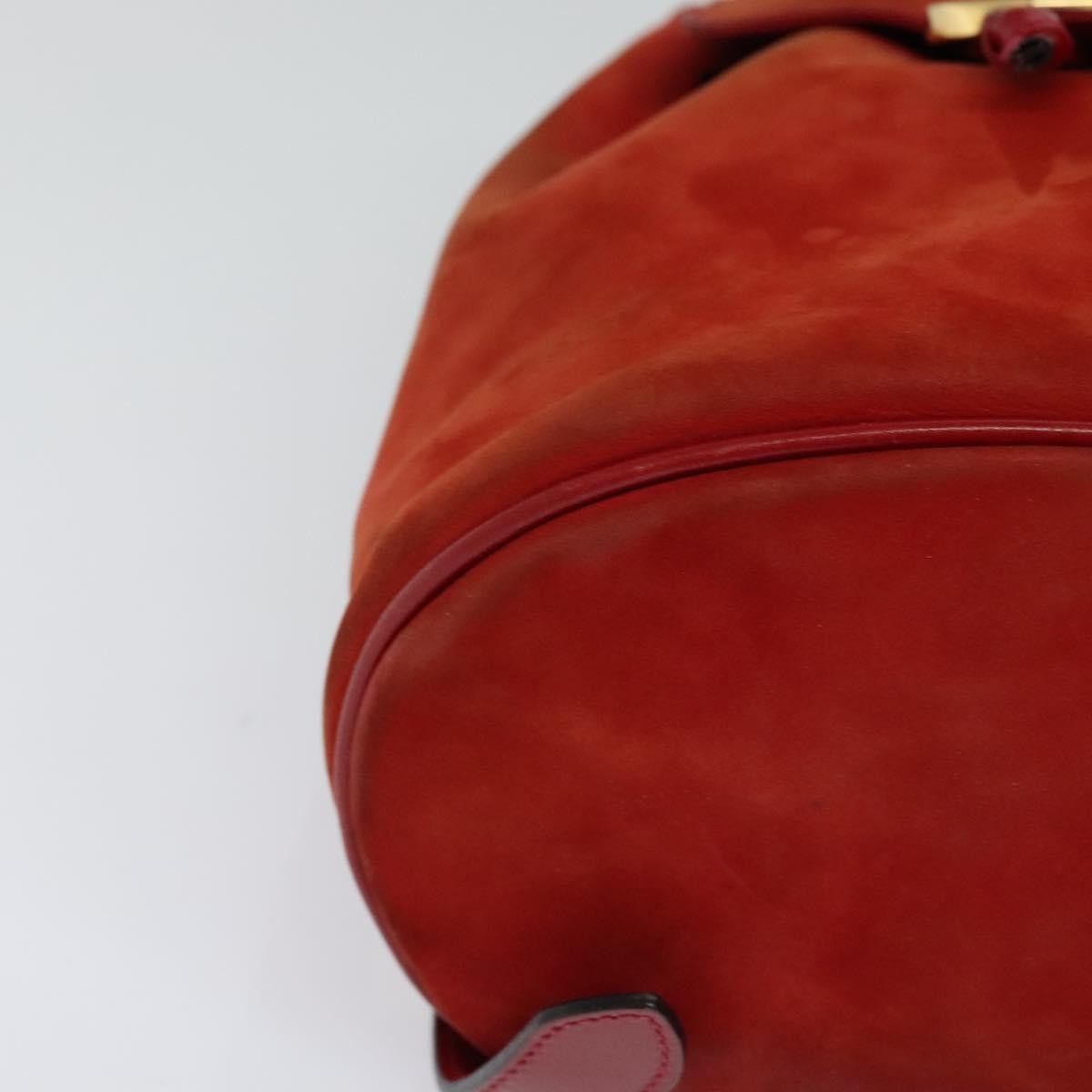 Salvatore Ferragamo Salvatore Ferragamo Gancini Backpack Suede Size ONE SIZE - 11 Thumbnail