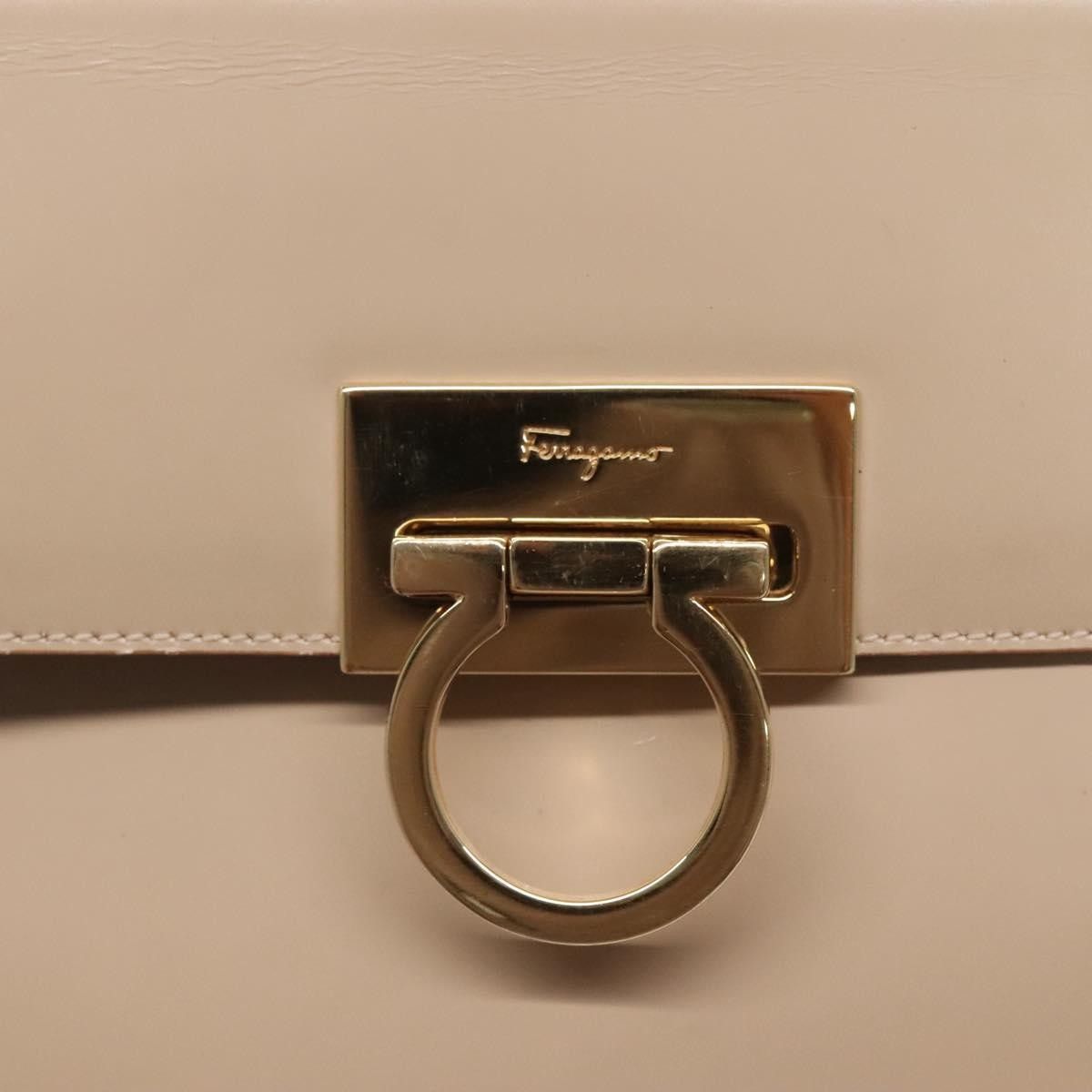 Salvatore Ferragamo Salvatore Ferragamo Gancini Convertible Top Handle Leather Size ONE SIZE - 12 Thumbnail