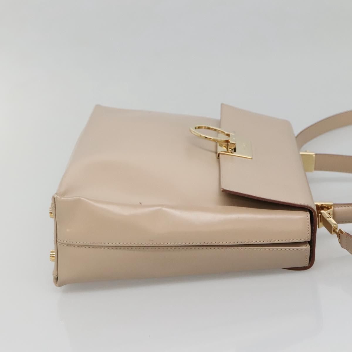 Salvatore Ferragamo Salvatore Ferragamo Gancini Convertible Top Handle Leather Size ONE SIZE - 4 Thumbnail