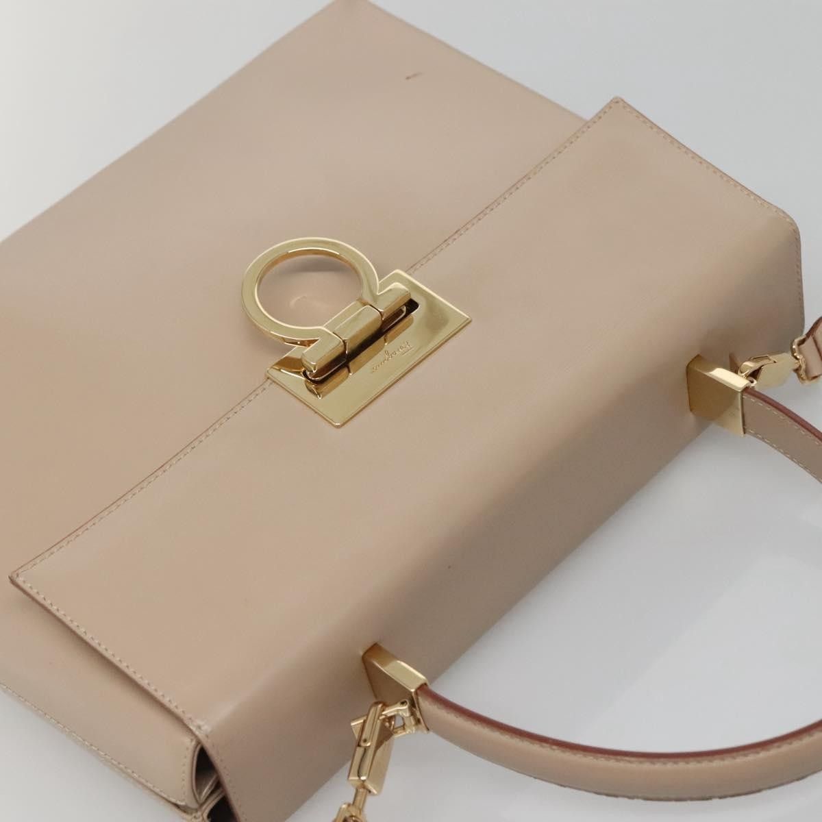 Salvatore Ferragamo Salvatore Ferragamo Gancini Convertible Top Handle Leather Size ONE SIZE - 23 Thumbnail