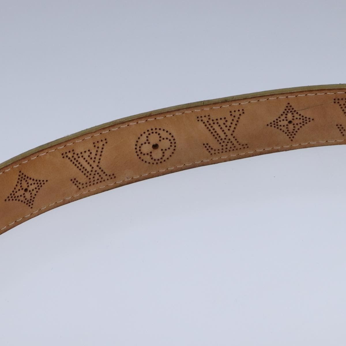 Louis Vuitton Buckle Belt Mahina Leather
